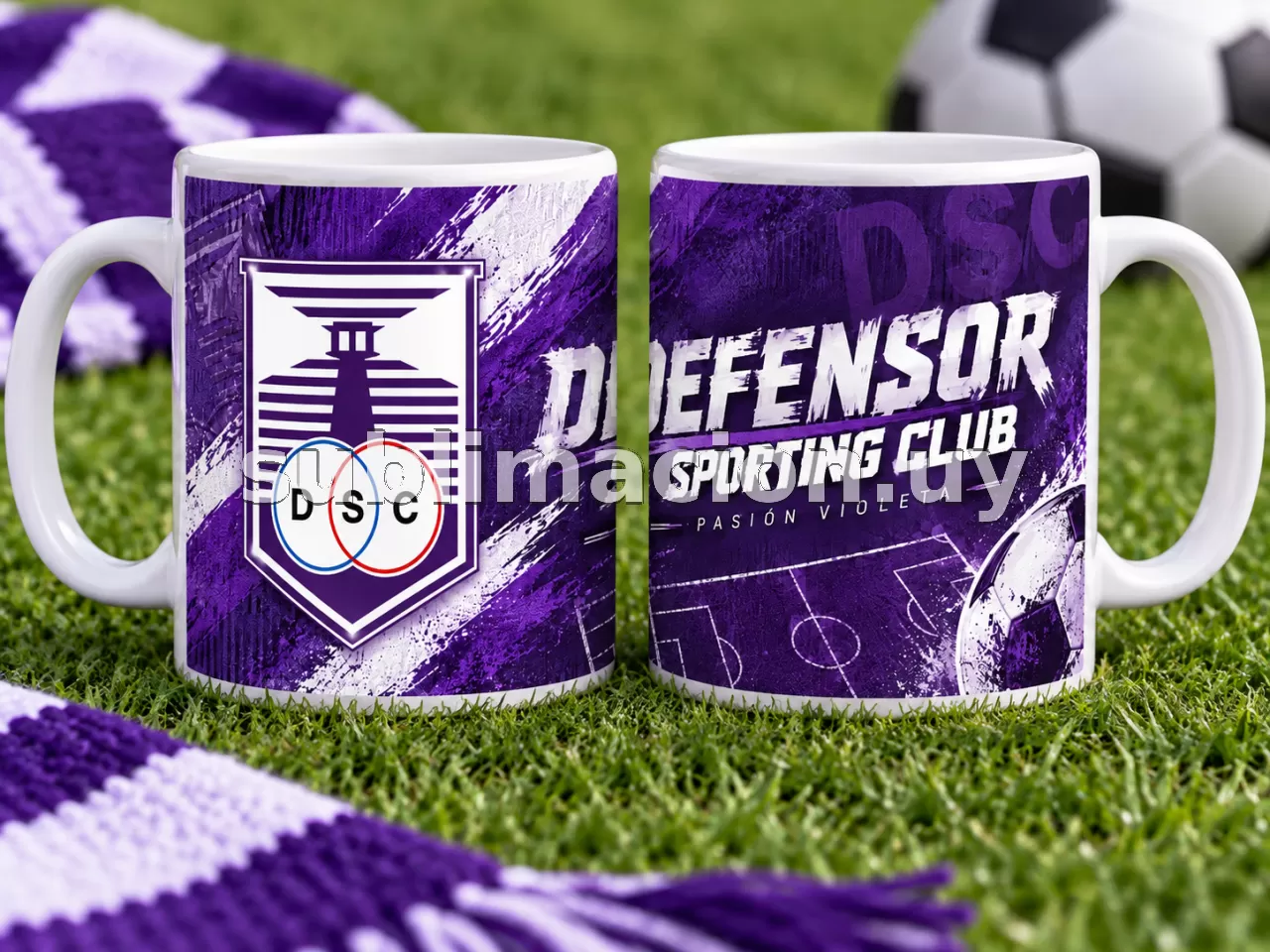 Taza de Defensor Sporting (Mod 1)