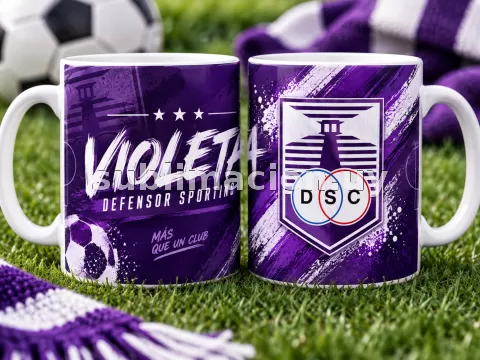 Taza de Defensor Sporting (Mod 1)