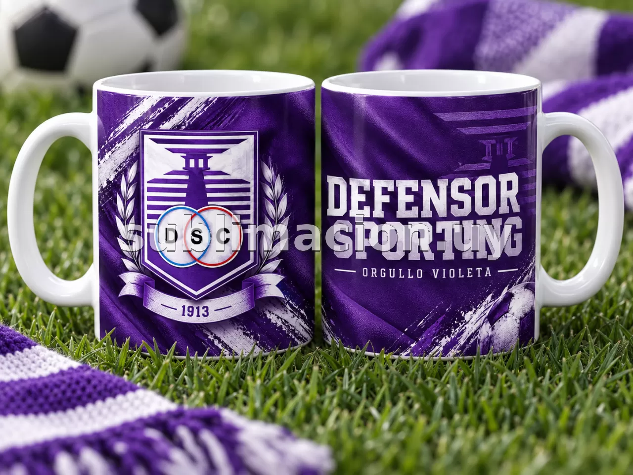 Taza de Defensor Sporting (Mod 3)
