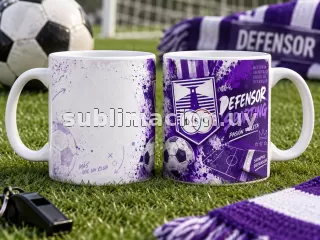 Taza de Defensor Sporting Personalizable (Mod 1)