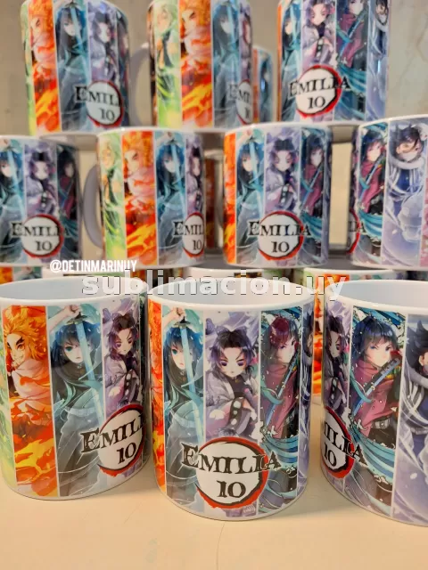Tazas de Demon Slayer Personalizadas (0412)