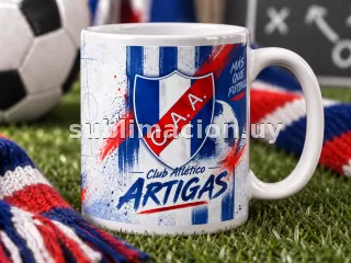 Taza de Club Atlético Artigas Personalizable (Mod 1)