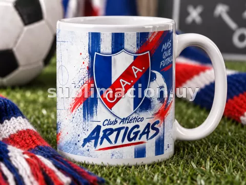 Taza de Club Atlético Artigas Personalizable (Mod 1)