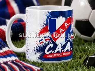Taza de Club Atlético Artigas Personalizable (Mod 2)