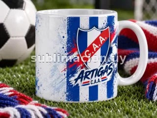 Taza de Club Atlético Artigas Personalizable (Mod 3)