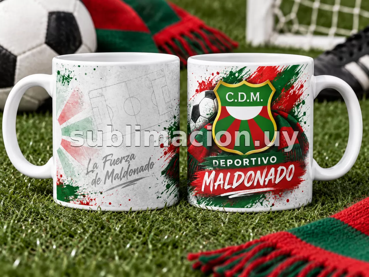 Taza de Deportivo Maldonado Personalizable (Mod 1)