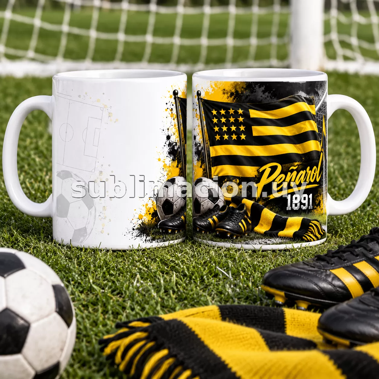 Taza de Peñarol Personalizable (Mod 2)