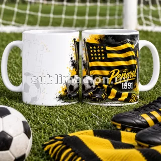 Taza de Peñarol Personalizable (Mod 2)