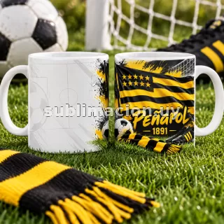 Taza de Peñarol Personalizable (Mod 5)