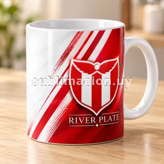 Taza de River Plate Personalizable (Mod 3)