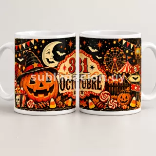 TAZAS DE HALLOWEEN (Mod 7)