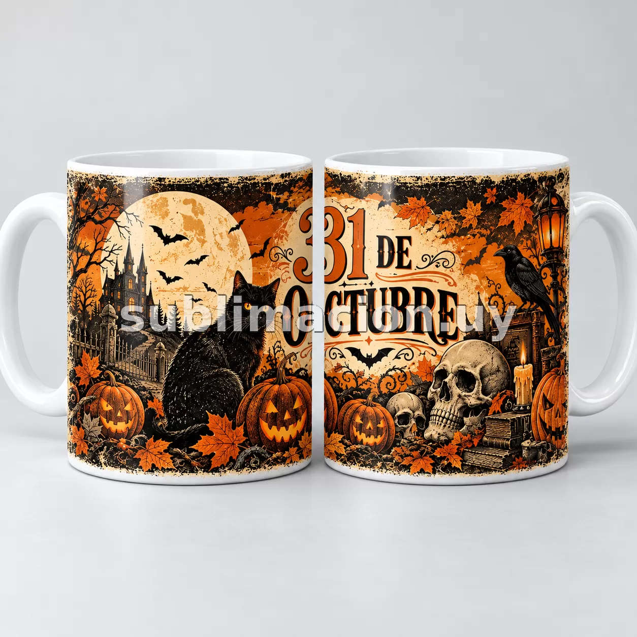 TAZAS DE HALLOWEEN (Mod 12)