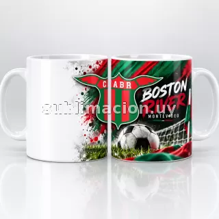 Taza de Boston River Personalizable (Mod 2)