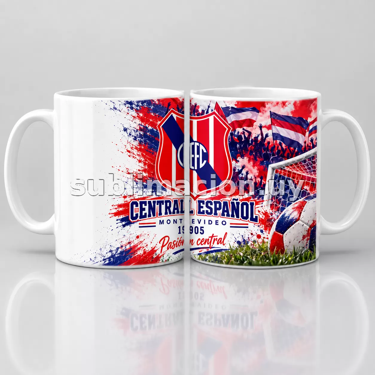 Taza de Central Español Personalizable (Mod 1)