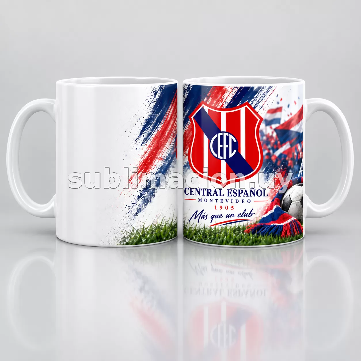 Taza de Central Español Personalizable (Mod 2)