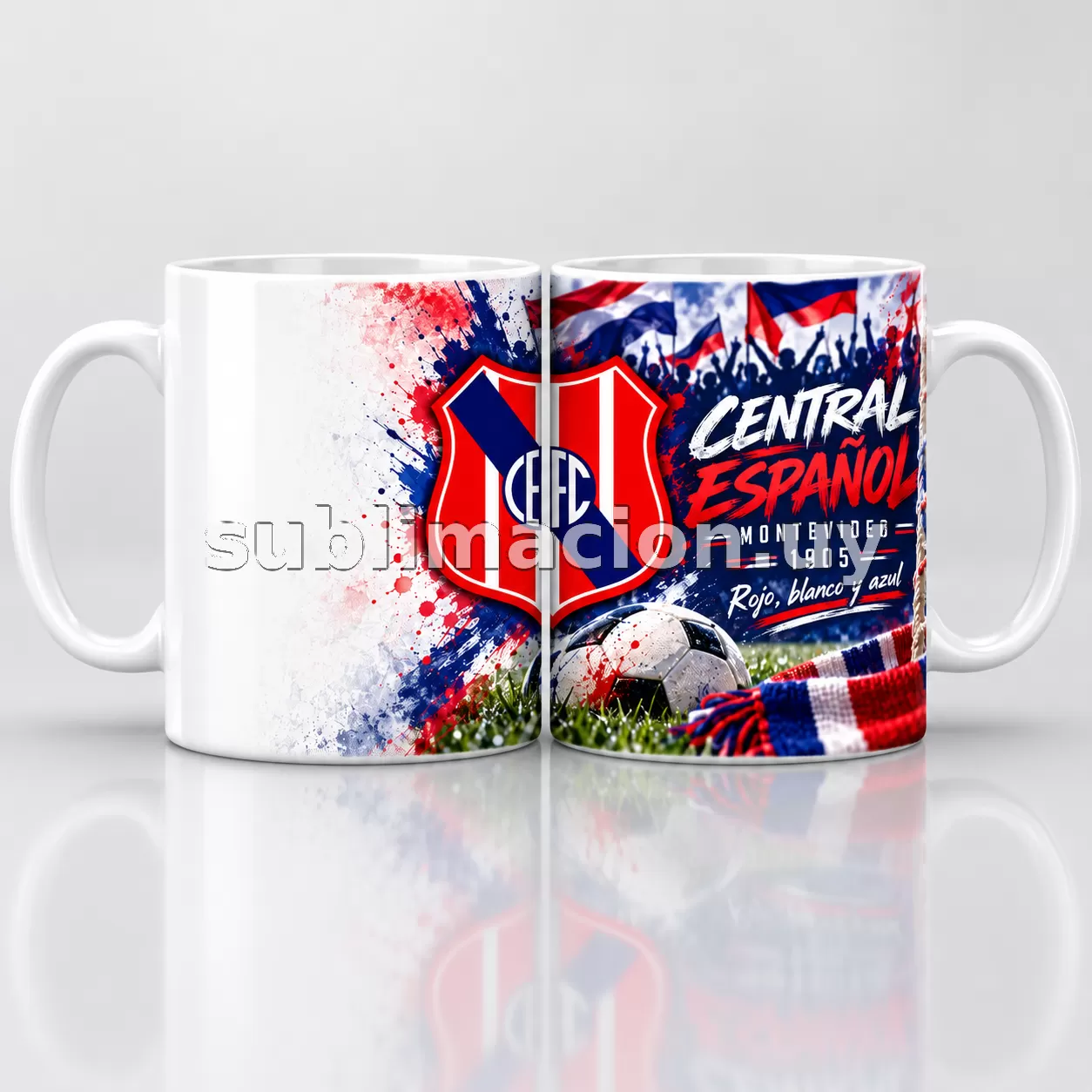 Taza de Central Español Personalizable (Mod 3)